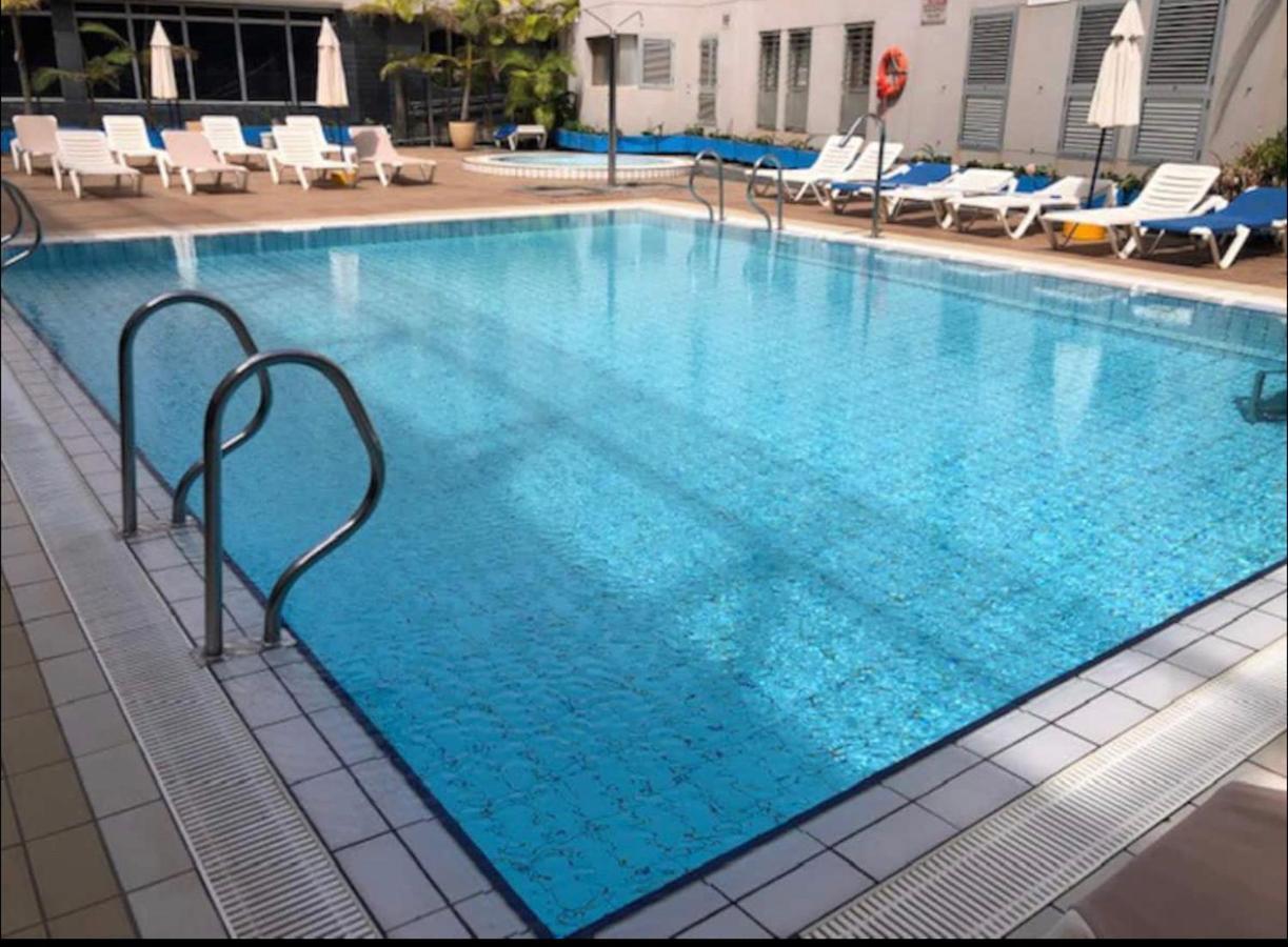 Precioso Apartamento En Residencial Con Piscina Cerca De La Playa Lejlighed Gáldar Eksteriør billede